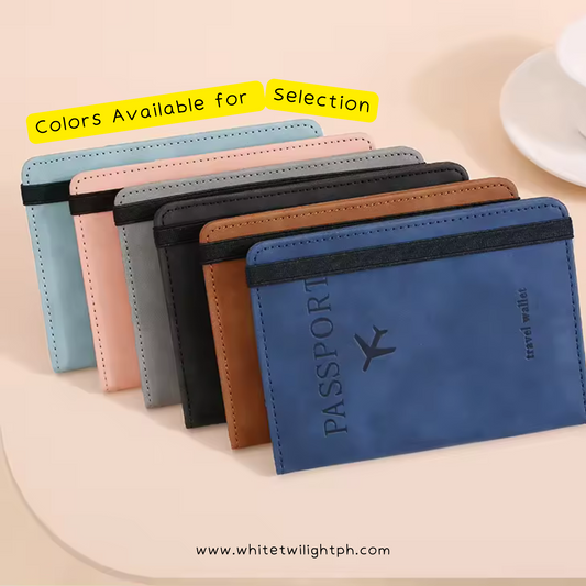 WTP RFID Blocking Passport Holder Wallet β Travel Essentials Organizer - Can be Personalized