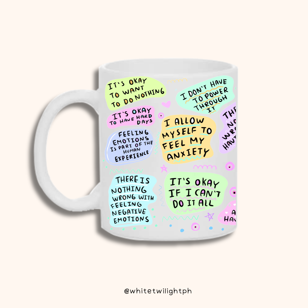 WTP Mental Breakdown Mug, 11 oz | Aesthetic, Self Care, Motivational, Positivity Gift Mug
