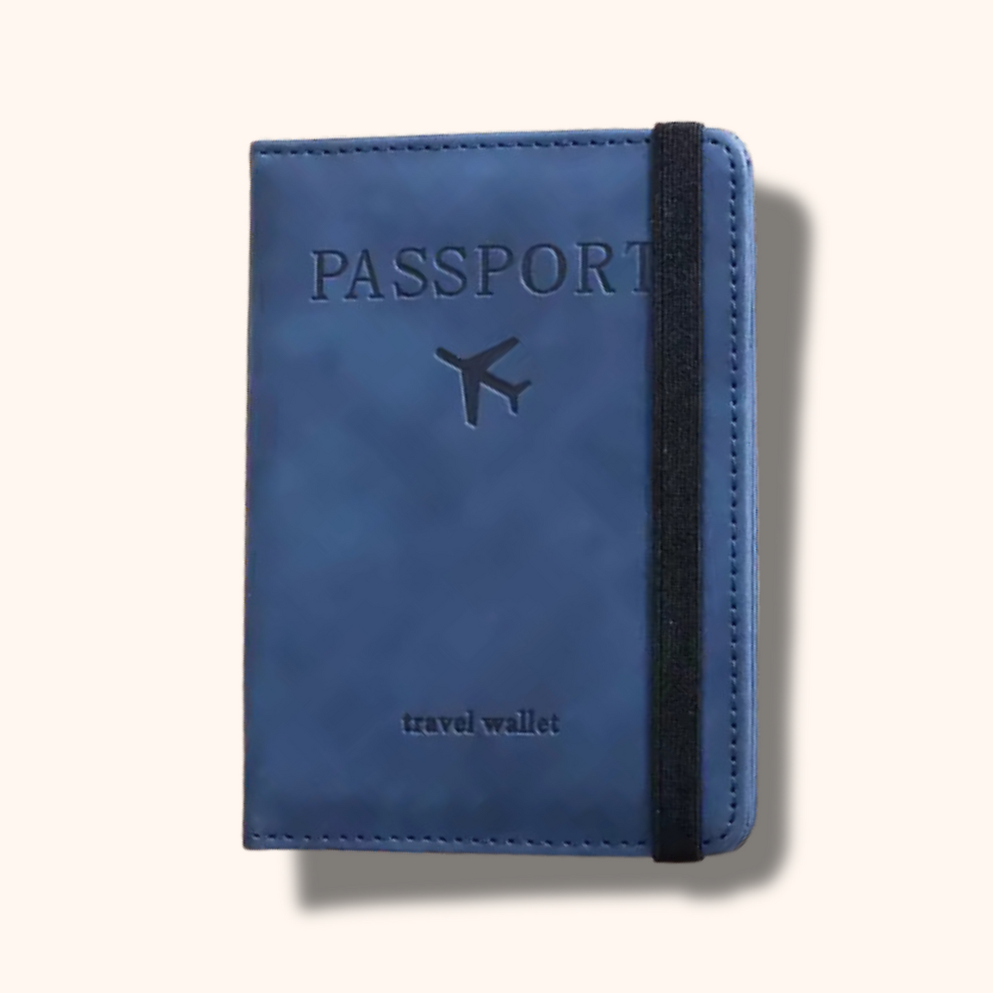 WTP RFID Blocking Passport Holder Wallet – Travel Essentials Organizer - Can be Personalized