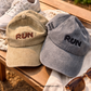 WTP Affirmation Cap – “RUN / Keep Going” Embroidered Hat | Motivational Baseball Cap for Runners, Walkers & Everyday Life | Unisex Adjustable Casual Cap