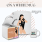 WTP Personalized Minimalist Vector Mug Coffee Mug for Home, Office, Gifts, Giveaways, Birthdays,11oz