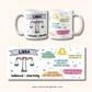 WTP Zodiac Signs Affirmation Mug, 11oz – Cute and Inspiring Ceramic Mug for Daily Positivity