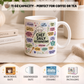 WTP Chef Daily Affirmations Mug – 11 oz Ceramic Coffee Mug for Chefs | Inspirational Gift for Kitchen Lovers | Positive Daily Affirmation Cup | Microwave & Dishwasher Safe