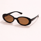 WTP Fearless Glow Sunnies – Retro Oval Sunglasses for Women | Lightweight Fashion Eyewear