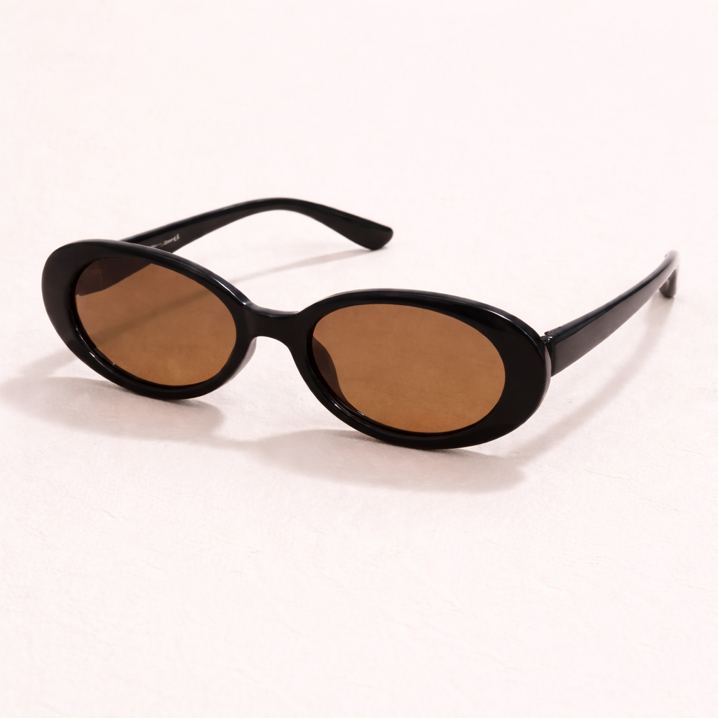 WTP Fearless Glow Sunnies – Retro Oval Sunglasses for Women | Lightweight Fashion Eyewear