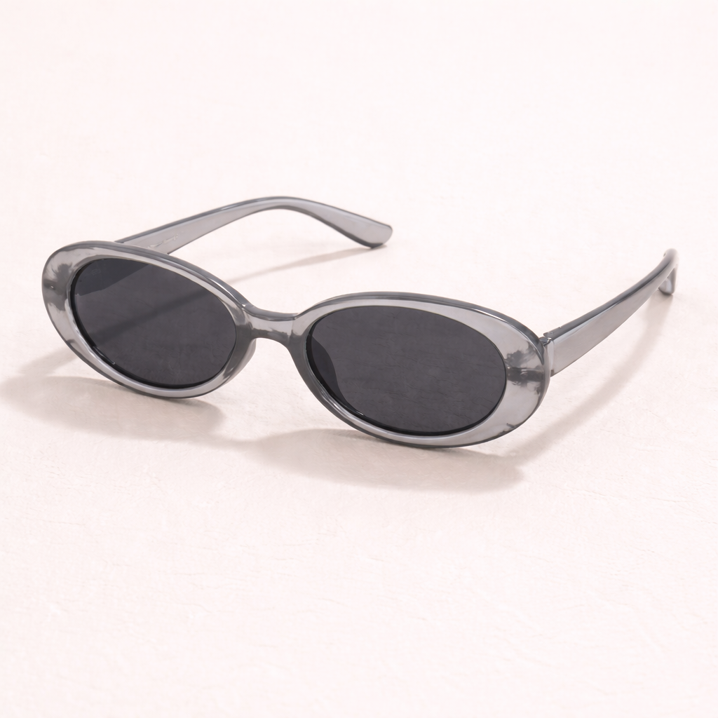 WTP Fearless Glow Sunnies – Retro Oval Sunglasses for Women | Lightweight Fashion Eyewear