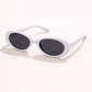WTP Fearless Glow Sunnies – Retro Oval Sunglasses for Women | Lightweight Fashion Eyewear