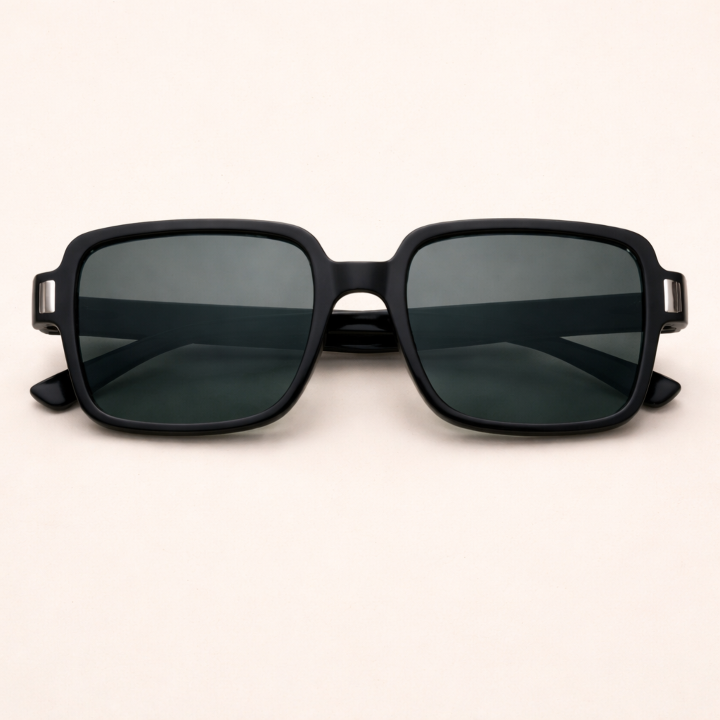 White Twilight PH Soft Aura Shades – Square Fashion Sunglasses | Trendy Aesthetic Sunglasses | Lightweight Plastic Frame | Available in Black, Warm Brown, and Champagne Shades