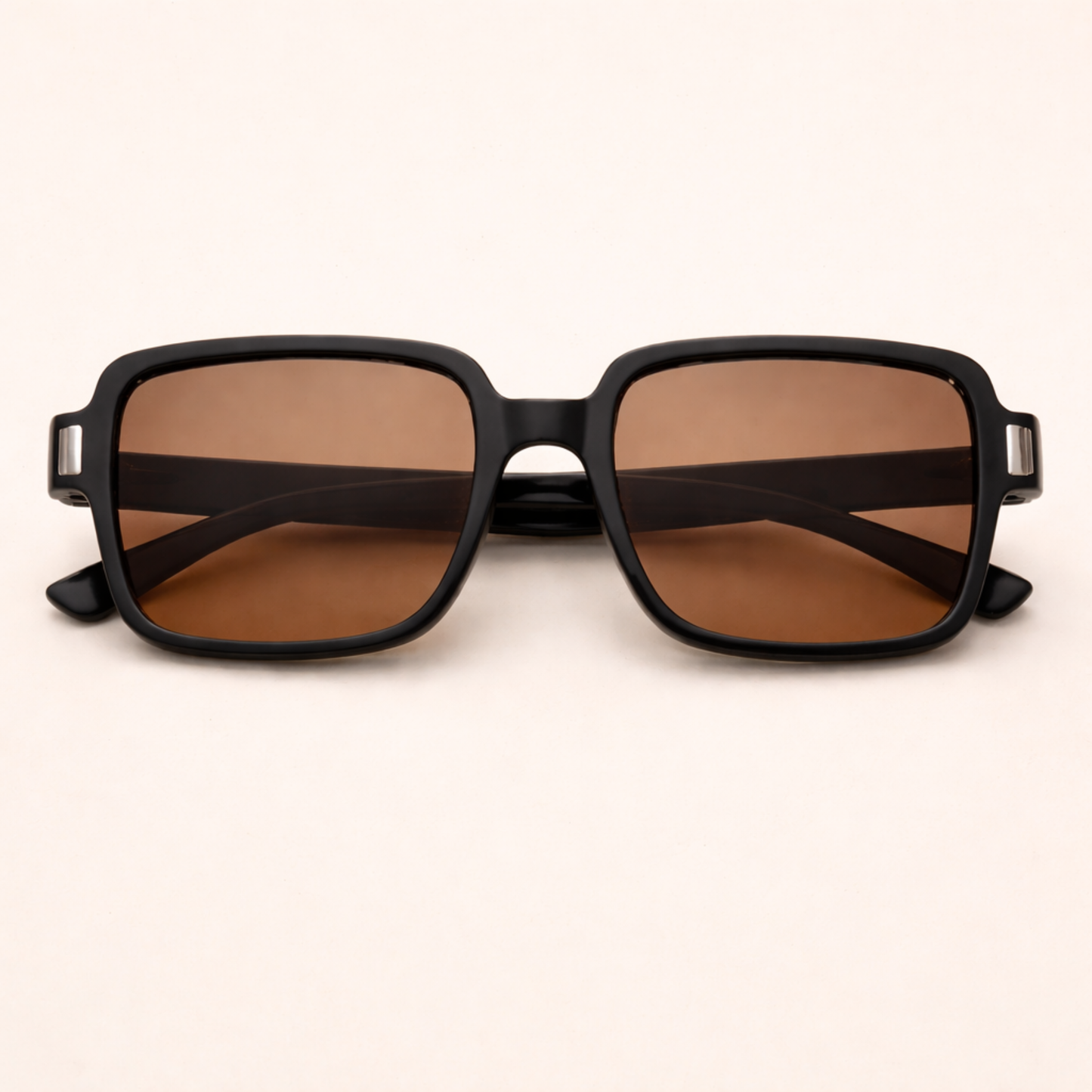 White Twilight PH Soft Aura Shades – Square Fashion Sunglasses | Trendy Aesthetic Sunglasses | Lightweight Plastic Frame | Available in Black, Warm Brown, and Champagne Shades