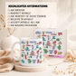 WTP My Daily Affirmation Mug, 11 oz | Aesthetic, Self Care, Motivational, Positivity Gift Mug, Design 1