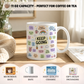 WTP Keep Going Affirmation Mug, 11 oz | Aesthetic Self-Care, Motivational Coffee Mug, Positivity Gift for Everyone