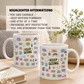 WTP Keep Going Affirmation Mug, 11 oz | Aesthetic Self-Care, Motivational Coffee Mug, Positivity Gift for Everyone